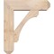 Ekena Millwork Legacy Craftsman Smooth Bracket w/ Offset Brace, Douglas Fir, 7 1/2"W x 26"D x 30"H BKT0806X26X30LEC04SDF - alternate 2